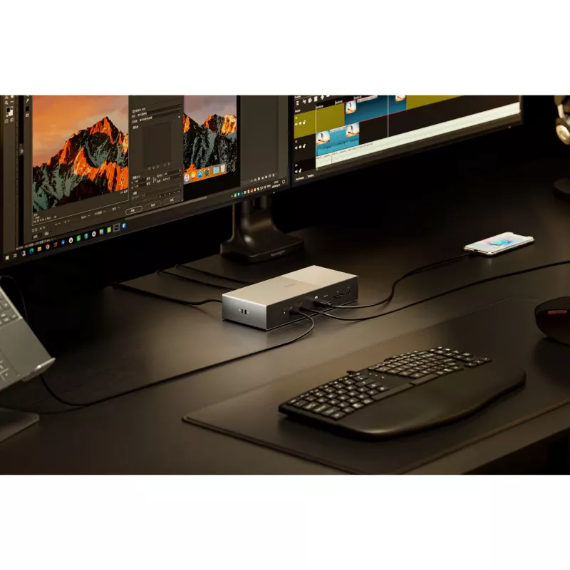Kensington SD5000T5 EQ Thunderbolt 5 Triple 4K dokovacia stanica s 140W PD - Windows/macOS