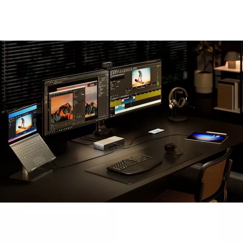 Kensington SD5000T5 EQ Thunderbolt 5 Triple 4K dokovacia stanica s 140W PD - Windows/macOS