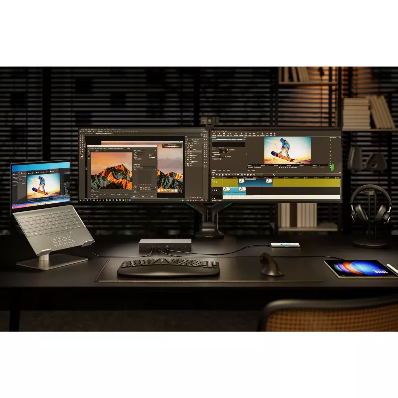 Kensington SD5000T5 EQ Thunderbolt 5 Triple 4K dokovacia stanica s 140W PD - Windows/macOS