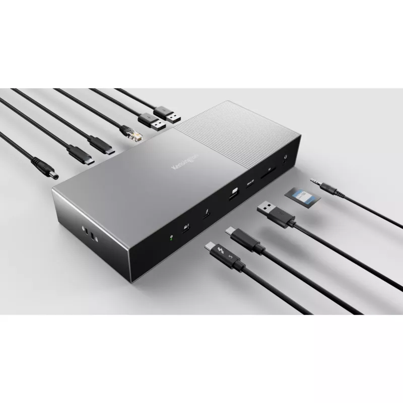 Kensington SD5000T5 EQ Thunderbolt 5 Triple 4K dokovacia stanica s 140W PD - Windows/macOS
