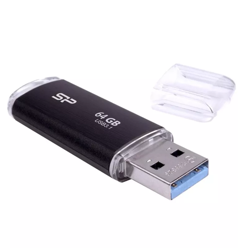 SILICON POWER USB kľúč - 64GB Silicon Power USB3.2 B02 čierny