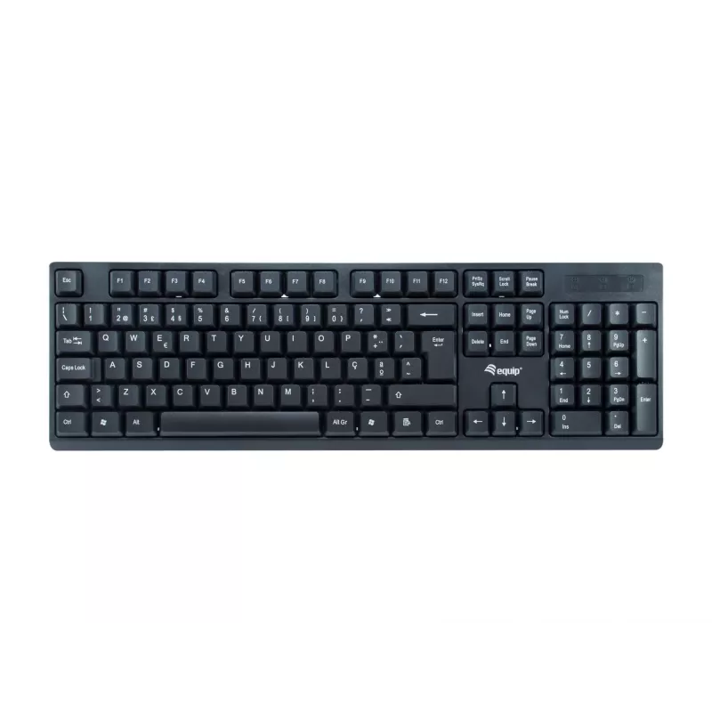 Equip bezdrôtová klávesnica a myš set PT-layout plná veľkosť 105 klávesov