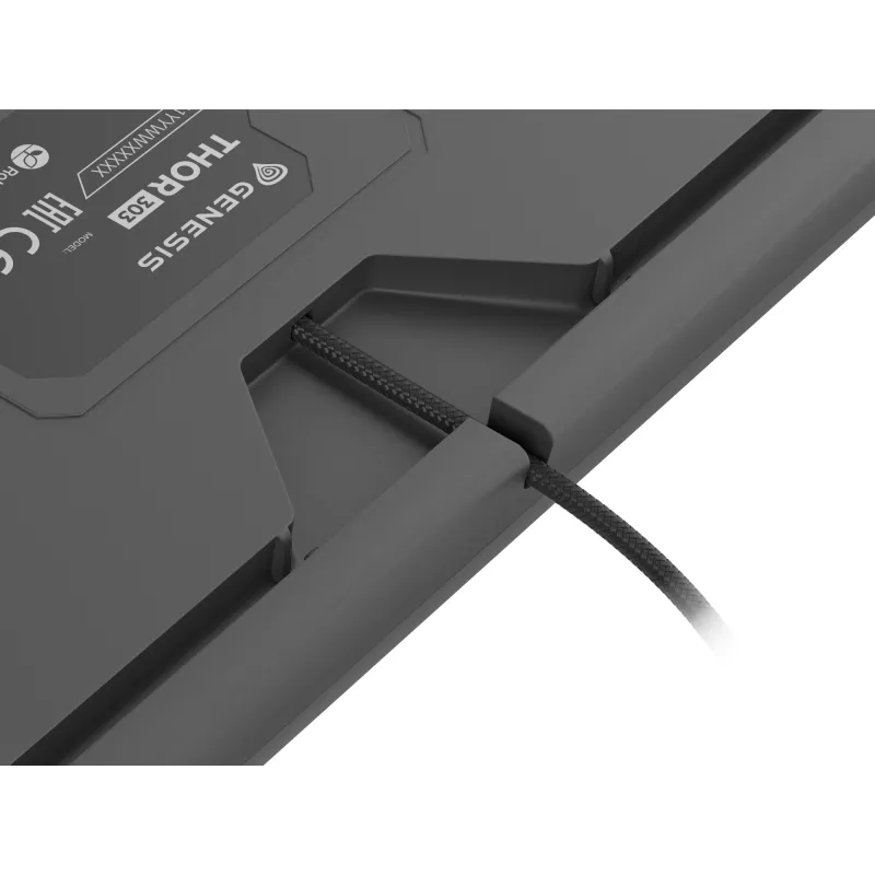 GENESIS NKG-2179 klávesnica herná USB QWERTZ nemecká čierna