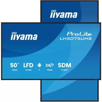 iiyama LH5075UHS-B2AG Signage Display digitálny signage plochý displej 125,7 cm (49,5