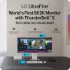 LG 40U990A-W počítačový monitor 101,6 cm (40 inch) 5120 x 2160 pixelov WUHD čierny