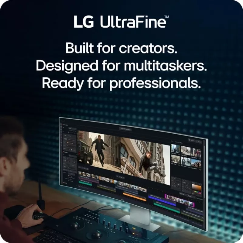 LG 40U990A-W počítačový monitor 101,6 cm (40 inch) 5120 x 2160 pixelov WUHD čierny