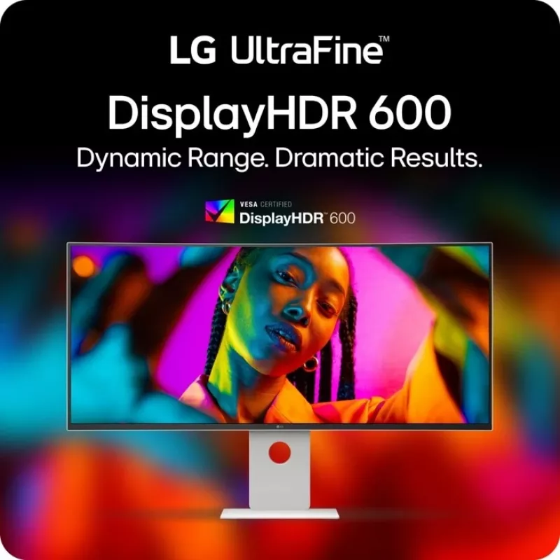 LG 40U990A-W počítačový monitor 101,6 cm (40 inch) 5120 x 2160 pixelov WUHD čierny