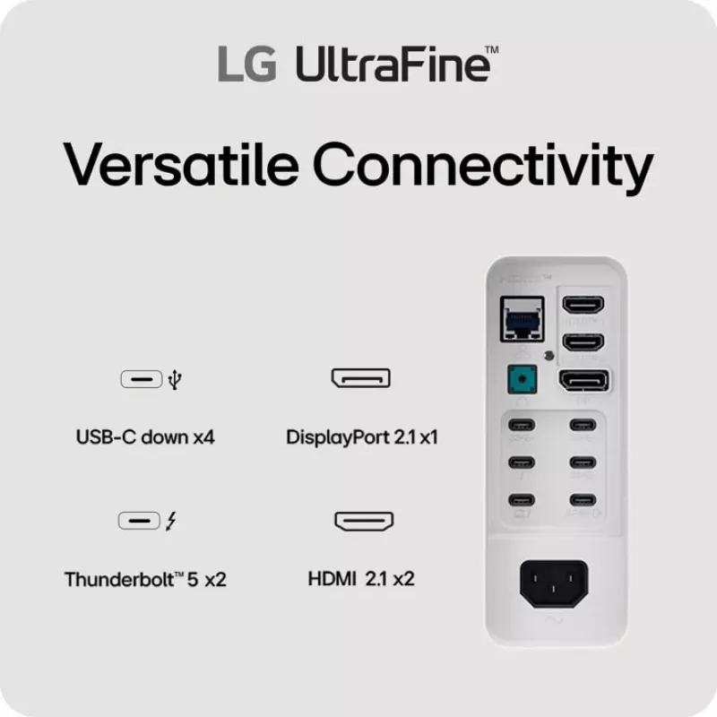 LG 40U990A-W počítačový monitor 101,6 cm (40 inch) 5120 x 2160 pixelov WUHD čierny