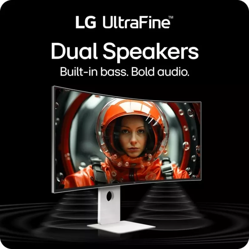 LG 40U990A-W počítačový monitor 101,6 cm (40 inch) 5120 x 2160 pixelov WUHD čierny