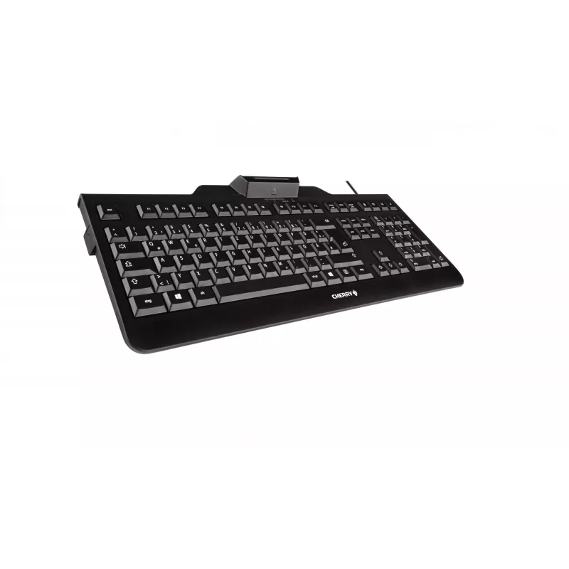 CHERRY KC 1000 SC káblová smartcard klávesnica, čierna, USB (QWERTY - UK)
