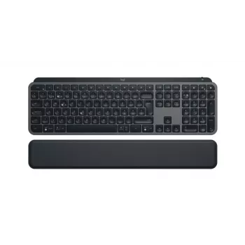 LOGITECH Mx Keys S klávesnica s podložkou na zápästie grafit QWERTZ švajčiarske rozloženie