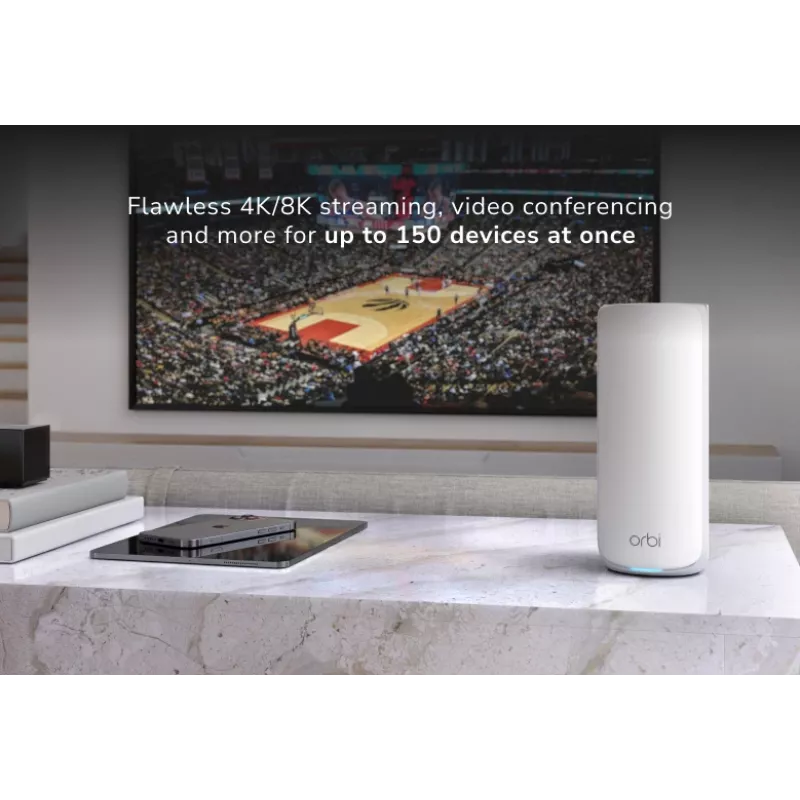 NETGEAR Orbi 870 tri-band (2,4 GHz / 5 GHz / 6 GHz) Wi-Fi 7 (802.11be) biela 4 Intern