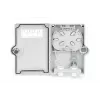 DIGITUS vonkajší FTTH box, IP65 pre 2x SC/SC adaptér alebo 2x LC/DC