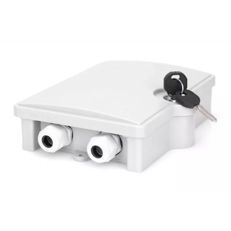 DIGITUS vonkajší FTTH box, IP65 pre 2x SC/SC adaptér alebo 2x LC/DC