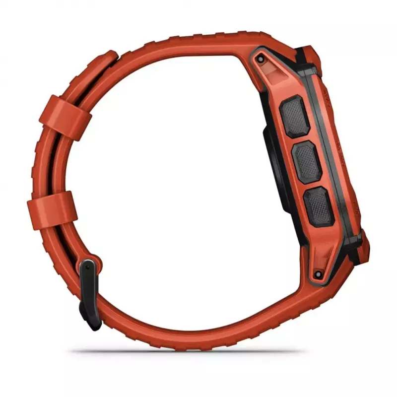 Smartwatch GARMIN Instinct 2X Solar – športové hodinky, 50 mm polymérové puzdro, solárne nabíjanie, GPS (GPS/GLONASS/Galileo), 10 ATM, silikónový remienok
