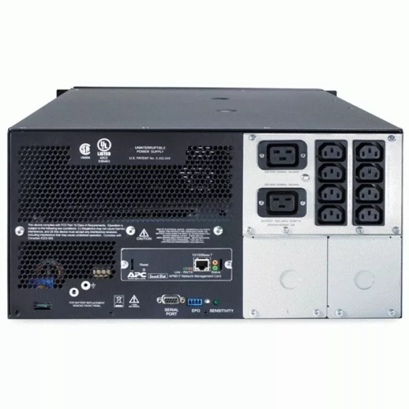 APC Smart-UPS SUA5000RMI5U - 5000VA, 8x C13, 2x C19 zásuvka, NMC, Rackmount/Tower