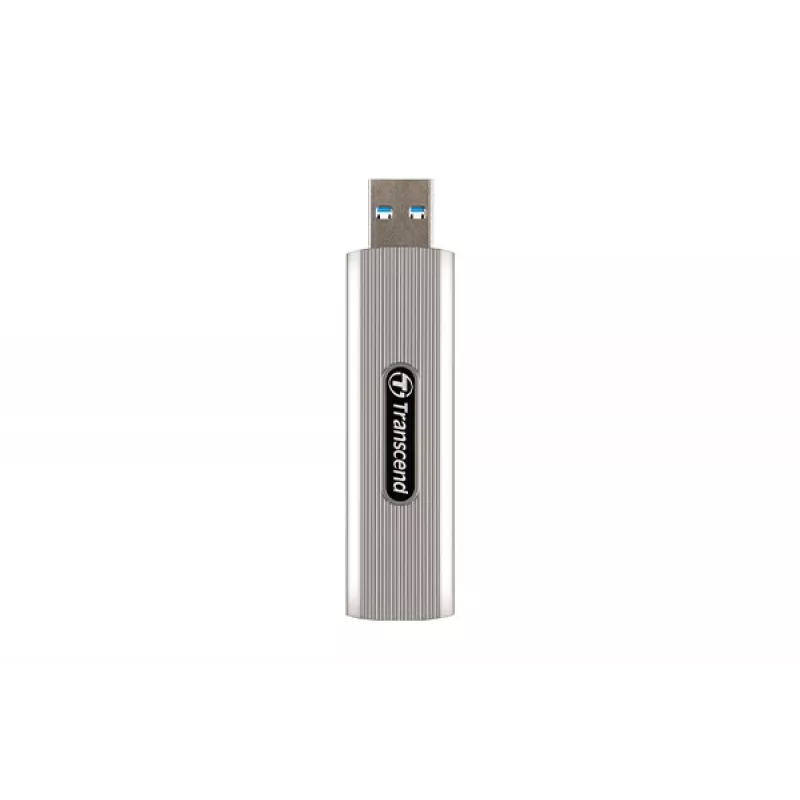 TRANSCEND SSD - Esd320a prenosný disk - 512 GB - USB Type A - jemná sivý