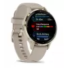 GARMIN INTERNATIONAL Venu 3S - 41 mm - smartwatch s remienkom - francúzsky - sivá