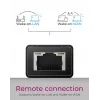 ICY BOX IB-HUB1419-LAN USB 3.2 Gen 1 (3.1 Gen 1) Type-A čierny