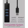 ICY BOX IB-HUB1419-LAN USB 3.2 Gen 1 (3.1 Gen 1) Type-A čierny