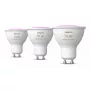 Philips Hue White and Colour Ambience GU10 – Smart-Spotlight – (balenie 3 ks)