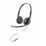 HP Poly Blackwire C3225 Top, káblový, kancelária/call centrum, 87 g, headset, čierny