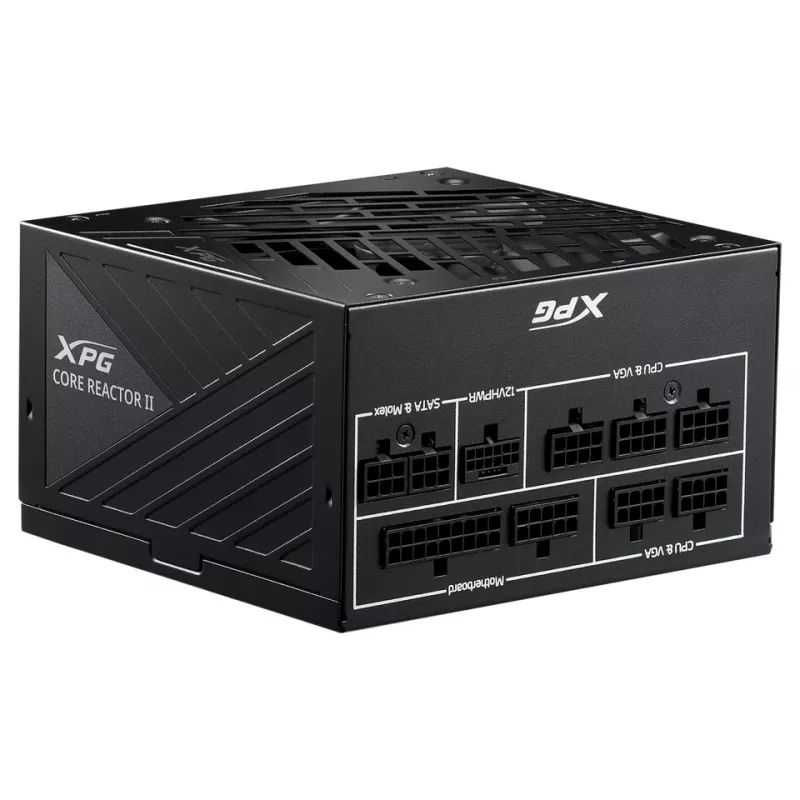 XPG COREREACTOR II 850W napájací zdroj, 850 W, 100 - 240 V, 47 - 63 Hz, 12 A, 22 A, 62,5 A