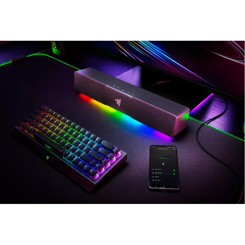 RAZER Leviathan V2 X - PC-Gaming-Soundbar - čierny