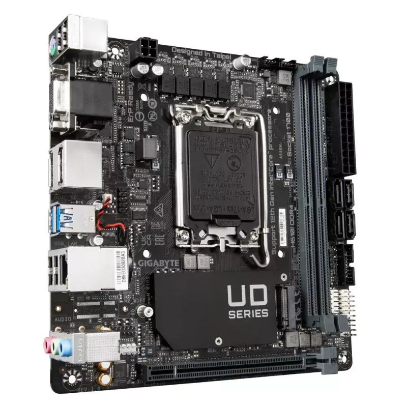 Základná doska GIGABYTE H610I DDR4, Intel LGA 1700, Mini-ITX