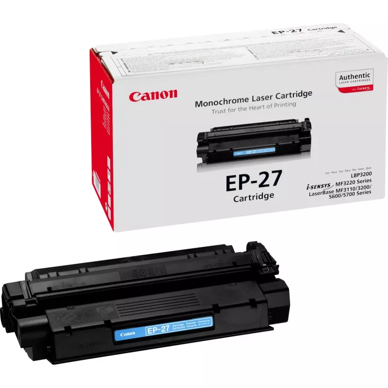 Toner Canon EP-27, 1 ks, originál, čierny