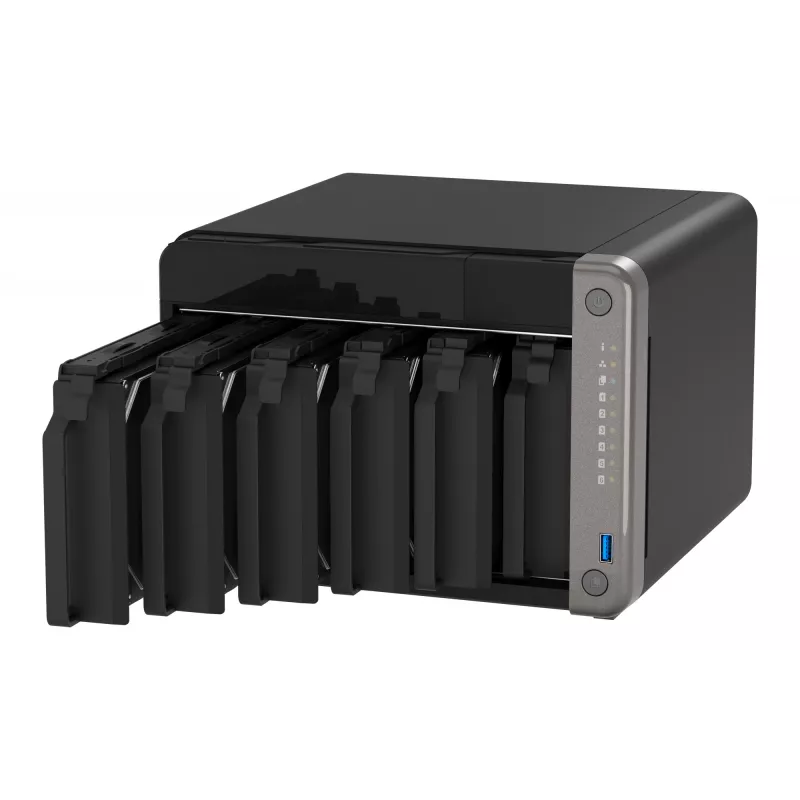 QNAP TS-AI642-8G NAS/úložný server Tower ARM Cortex-A76 8 GB čierny