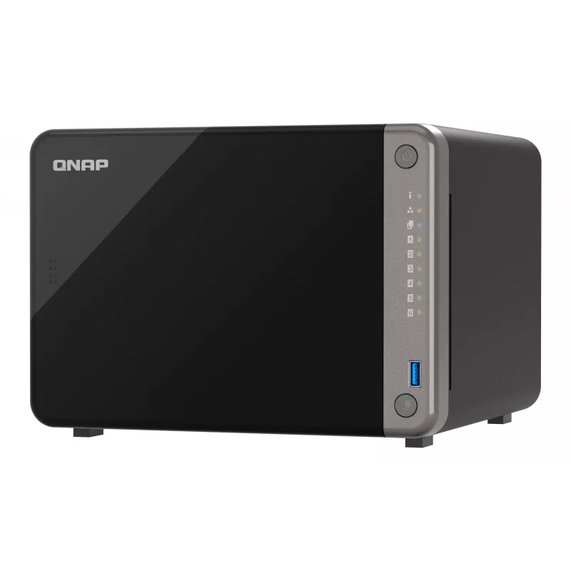 QNAP TS-AI642-8G NAS/úložný server Tower ARM Cortex-A76 8 GB čierny