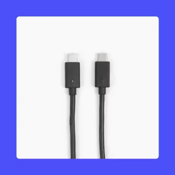 Owl Labs kábel USB-C samec na USB-C samec pre Meeting Owl 3 (4,87 m) USB kábel čierny