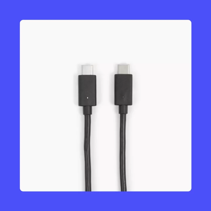Owl Labs kábel USB-C samec na USB-C samec pre Meeting Owl 3 (4,87 m) USB kábel čierny