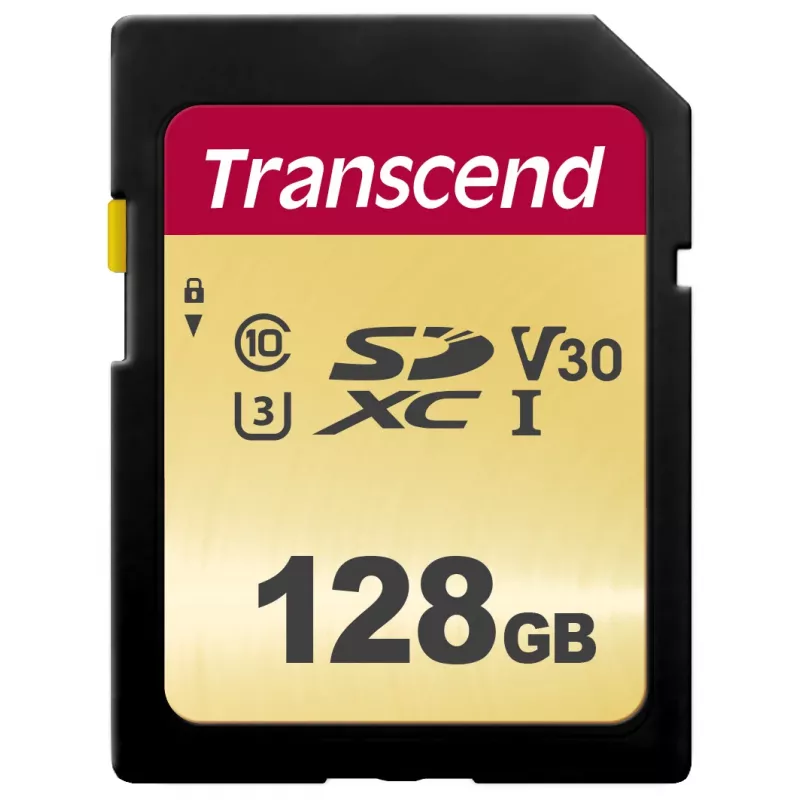 Flash pamäť Transcend 128 GB SDXC UHS-I 500S