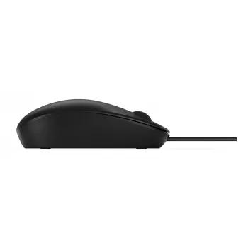 Myš HP 125 optická káblová USB čierna