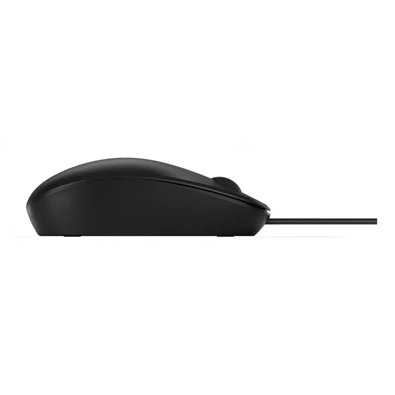 Myš HP 125 optická káblová USB čierna