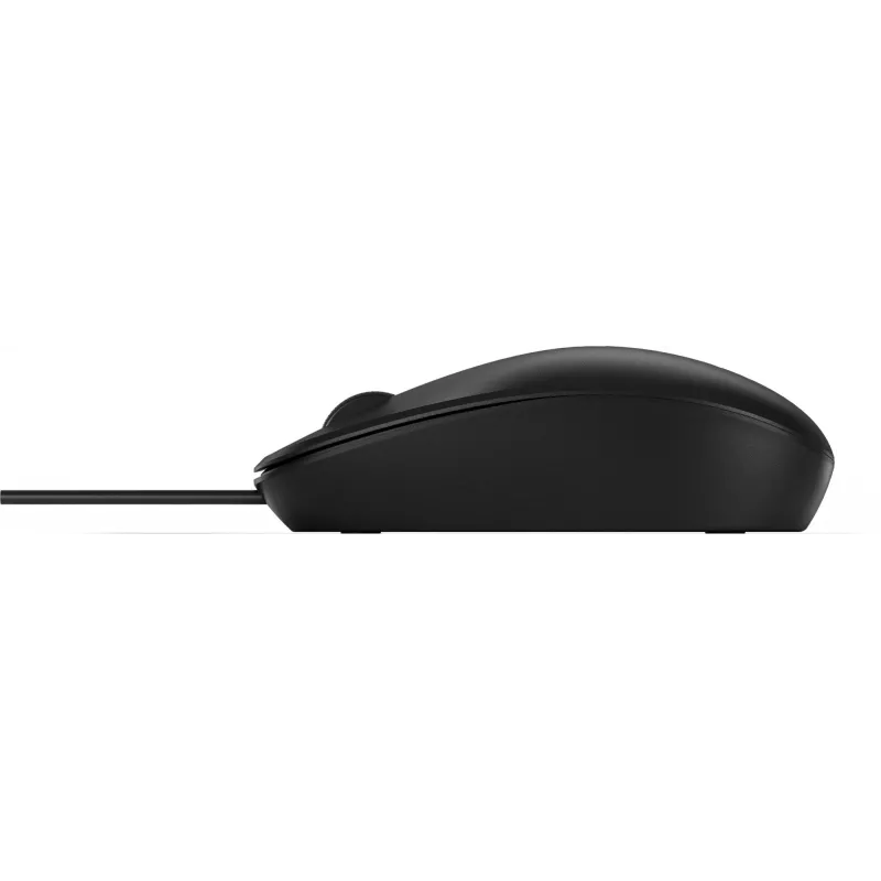 Myš HP 125 optická káblová USB čierna