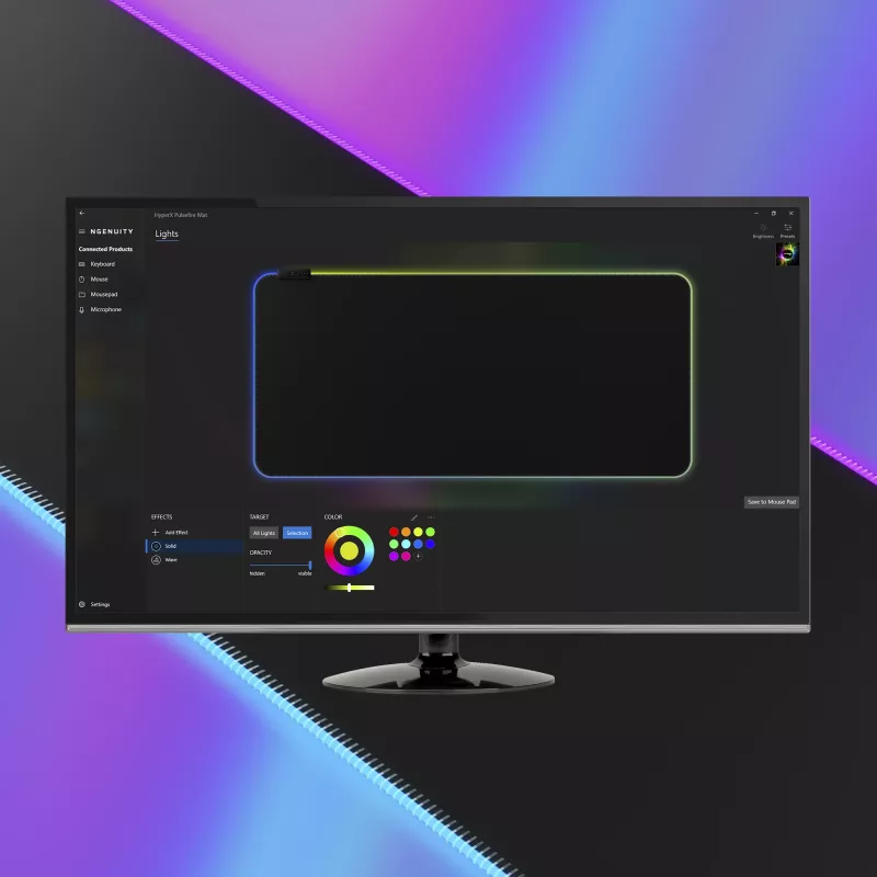 HyperX Pulsefire Mat - herná podložka pod myš - textilná (2XL)