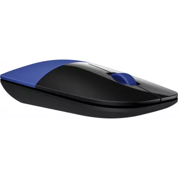 HP Z3700 modrá bezdrôtová myš, obojručná, optická, RF Wireless, 1200 DPI, modrá