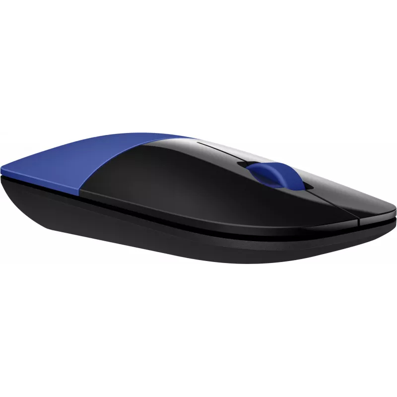HP Z3700 modrá bezdrôtová myš, obojručná, optická, RF Wireless, 1200 DPI, modrá