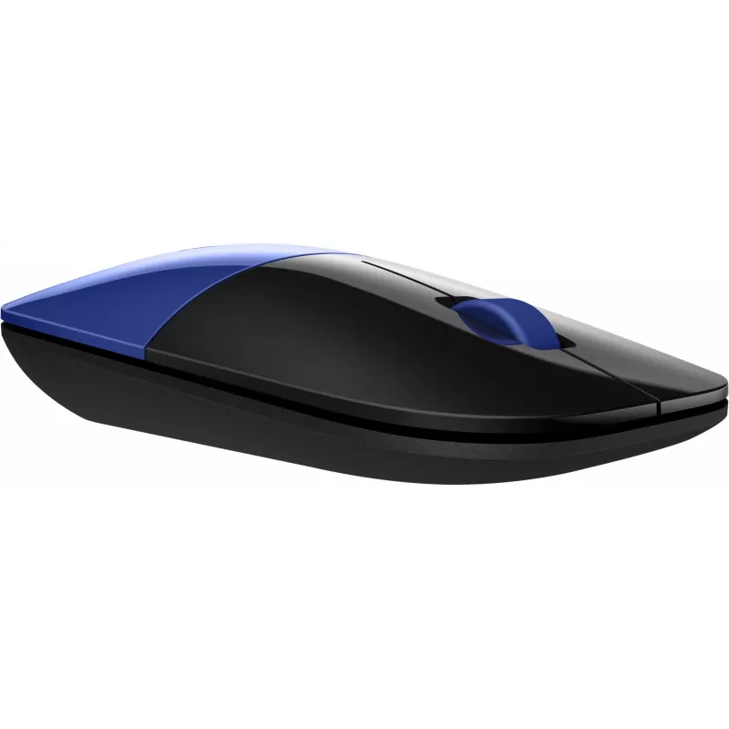 HP Z3700 modrá bezdrôtová myš, obojručná, optická, RF Wireless, 1200 DPI, modrá