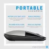 HP Z3700 modrá bezdrôtová myš, obojručná, optická, RF Wireless, 1200 DPI, modrá