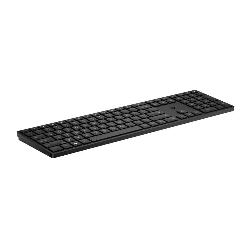 HP 455 programovateľná bezdrôtová klávesnica, plná veľkosť (100%), bezdrôtová, RF Wireless, membránová, čierna