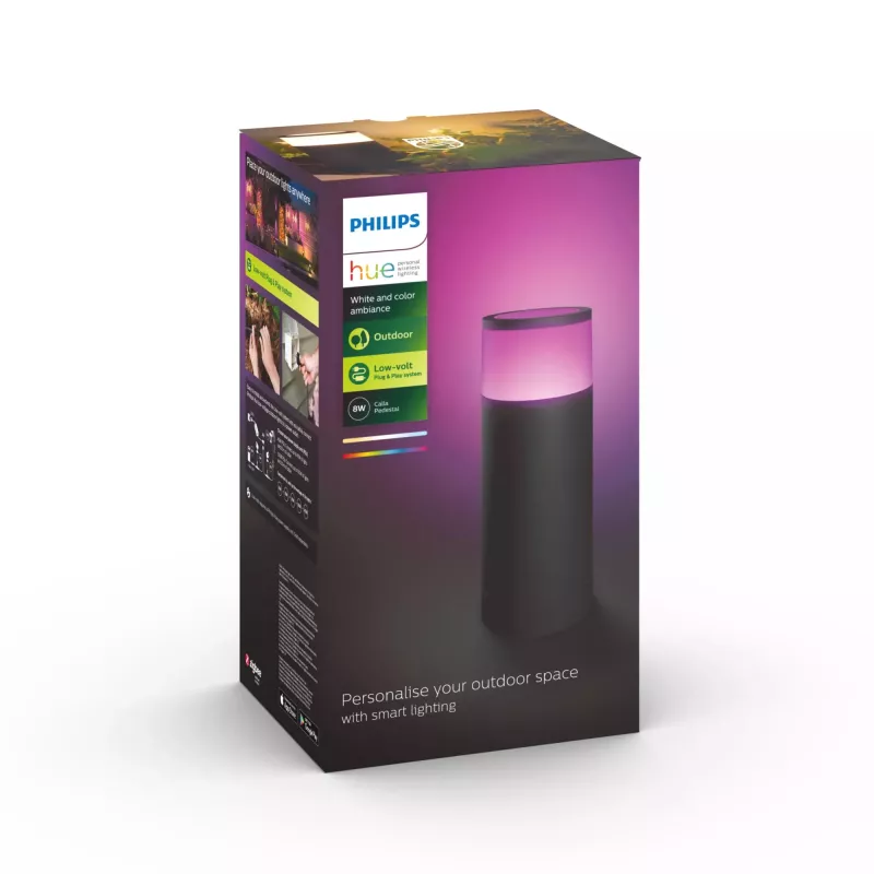 Philips Hue White and colour ambience Calla vonkajšia stojacia lampa
