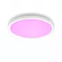Philips Hue White and Colour Ambience Surimu okrúhly panel, inteligentné stropné svietidlo, Bluetooth/Zigbee, biela, LED, nevymeniteľné svetelné zdroje, viacfarebná