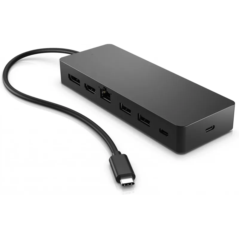 HP Universal USB-C Multiport Hub USB 3.2 Gen 1 Type-C čierny