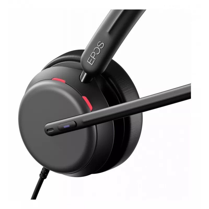 Lenovo 4Z21P85373 slúchadlá/headset káblový headset s hlavovým mostom pre kanceláriu/call centrum USB Typ-C / USB Typ-A čierny