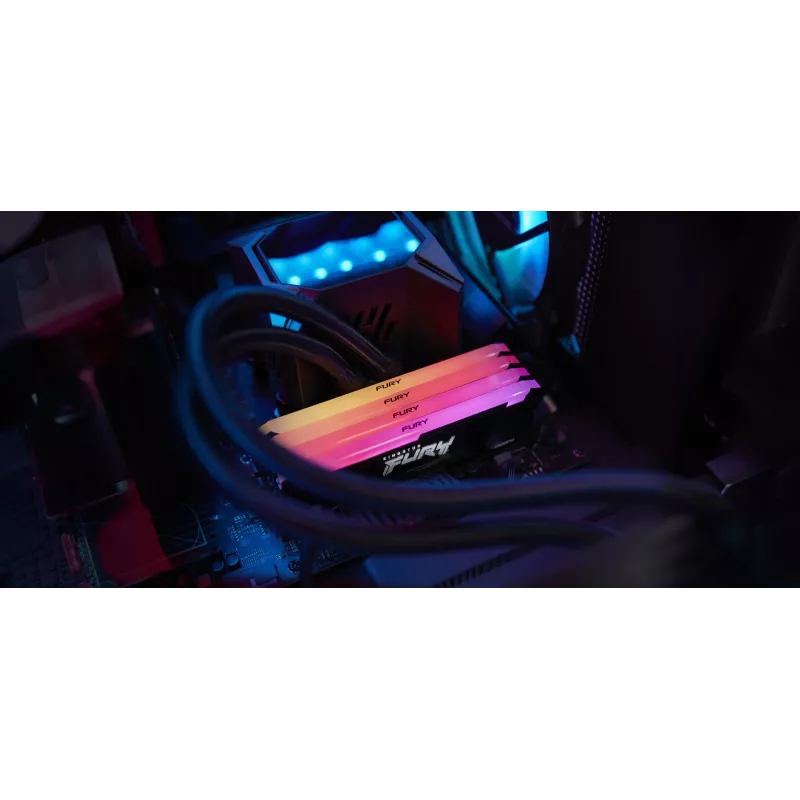 Kingston Technology FURY Beast 64GB 3200MT/s DDR4 CL16 DIMM (sada 2) RGB