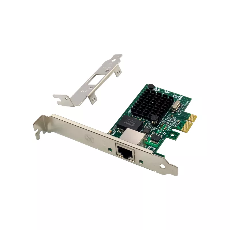 LevelOne Gigabit PCIe sieťová karta, low-profile kryt v balení